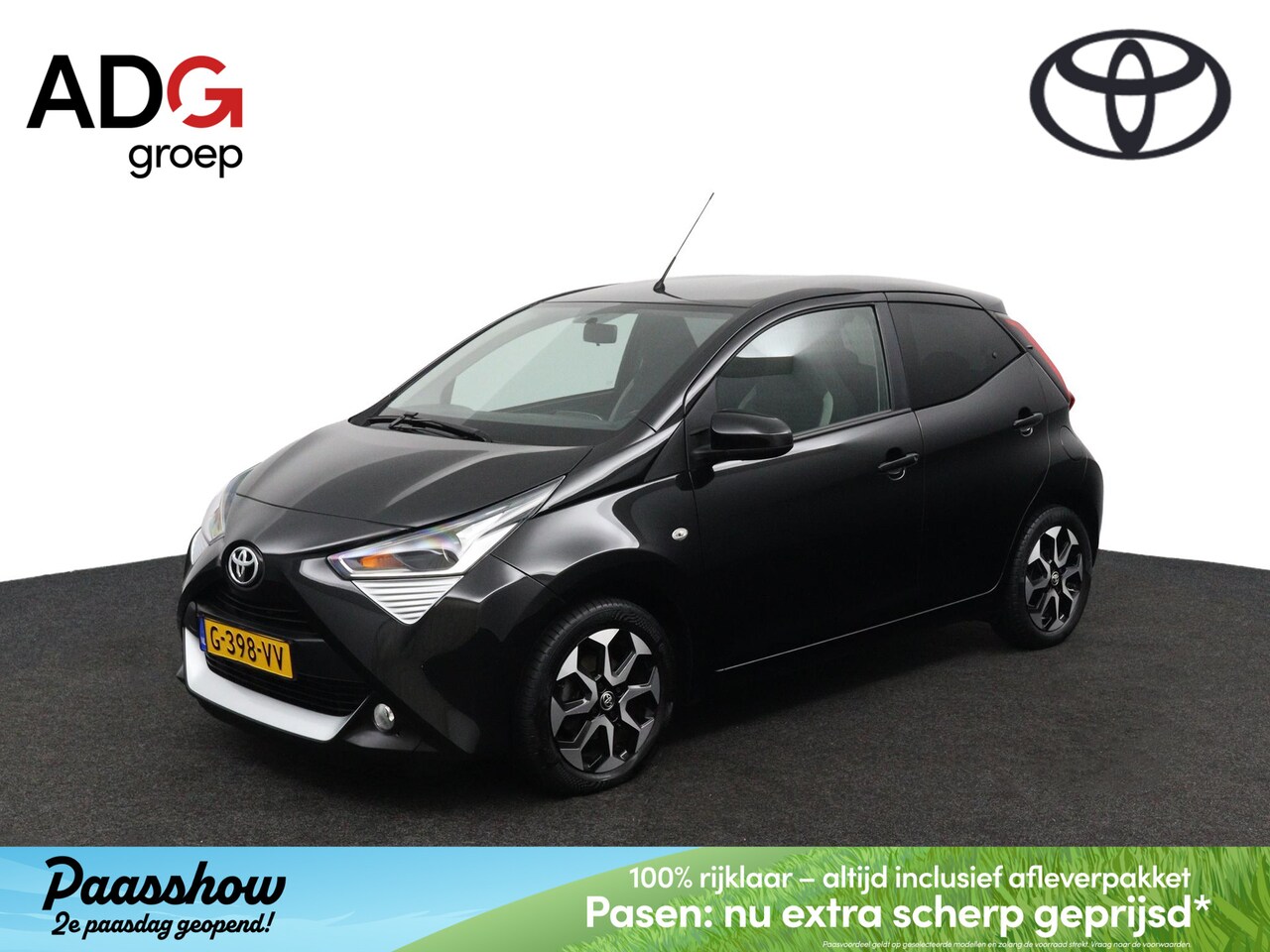 Toyota Aygo - 1.0 VVT-i x-joy | Automatische Airco | Privacy Glas | Led Verlichting | Lichtmetalen Velge - AutoWereld.nl