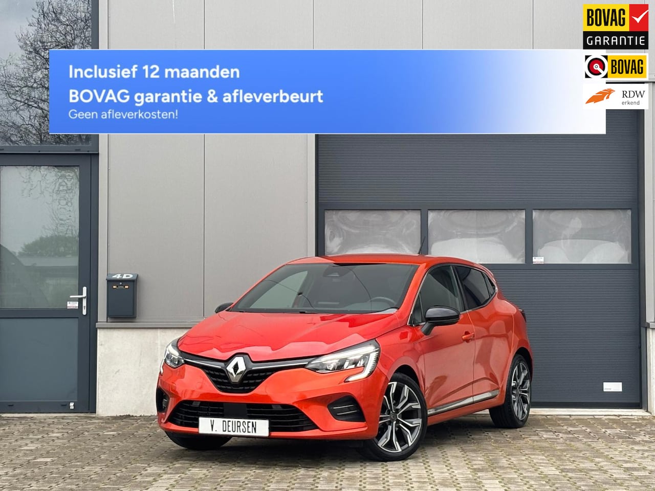 Renault Clio - 1.0 TCe 100 intens |groot navigatie|climate control|dode hoek| - AutoWereld.nl
