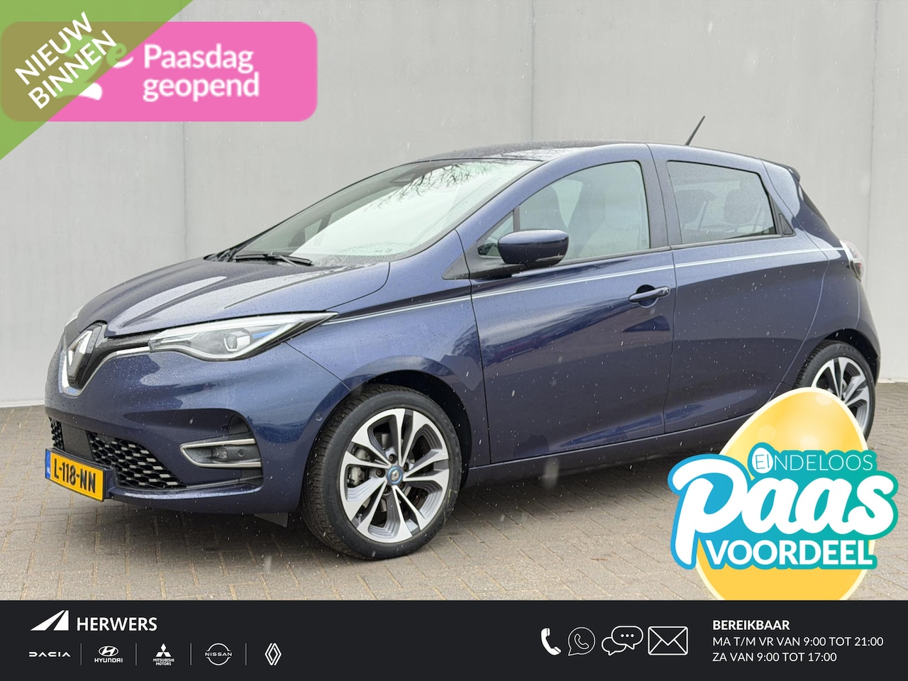 Renault Zoe - R135 Serie Limitee Riviera 52 kWh / Accu SOH 91% / Koopaccu / Dealer Onderhouden / BOSE Au - AutoWereld.nl