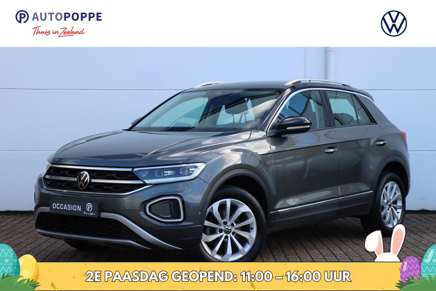 Volkswagen T-Roc - 1.5 TSI Style 150pk DSG7 | Stoelverwarming | parkassist | Carplay | IQ. Drive - AutoWereld.nl