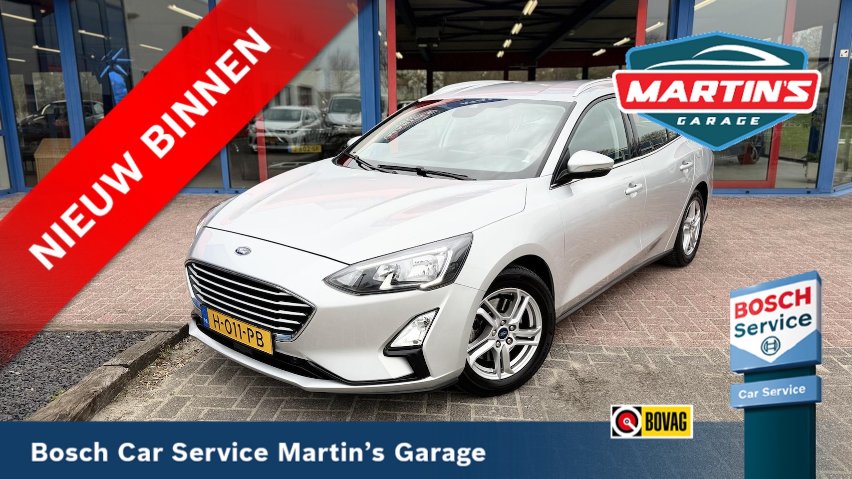 Ford Focus Wagon - 1.0 EcoBoost Trend Edition Business stoel en stuurverwarming! - AutoWereld.nl