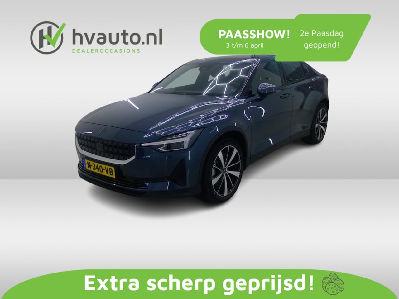 Polestar 2 - LONG RANGE SM 78 KWH PLUS SOH 92% | Trekhaak | Warmtepomp | Harman Kardon - AutoWereld.nl