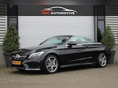 Mercedes-Benz C-klasse Cabrio - 180 AMG Airscarf | Nekverwarming | LED ILS | AMG | Sfeerverlichting | Bruin Leder | Parkee