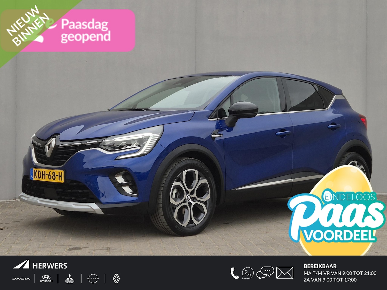 Renault Captur - 1.6 E-Tech plug-in hybrid 160 techno Automaat / Dealer onderhouden / Apple Carplay Android - AutoWereld.nl