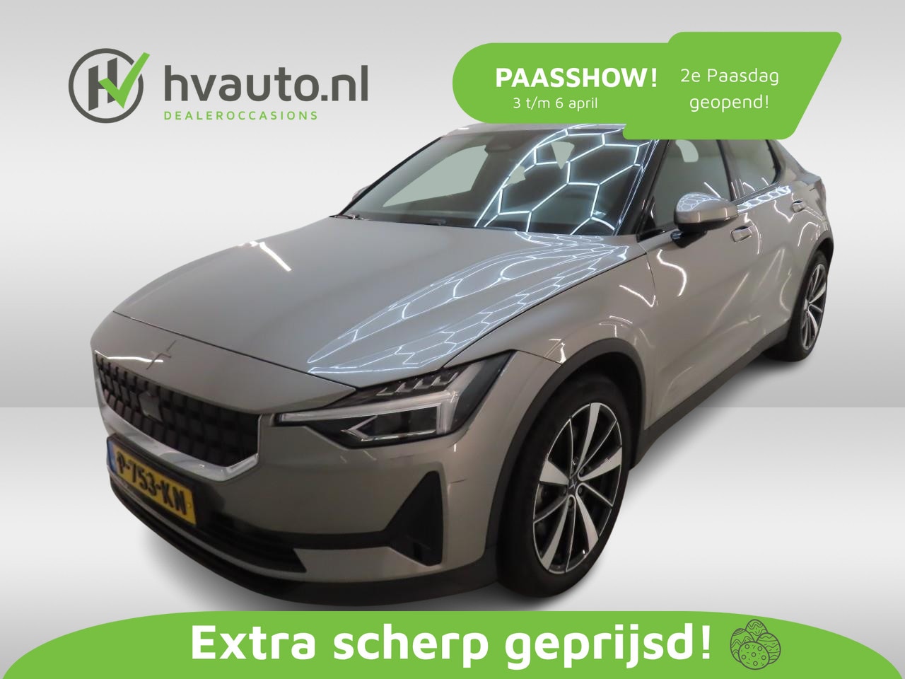 Polestar 2 - LONG RANGE SM 78 KWH PLUS SOH 92% | Warmtepomp | Harman Kardon | Panoramadak - AutoWereld.nl