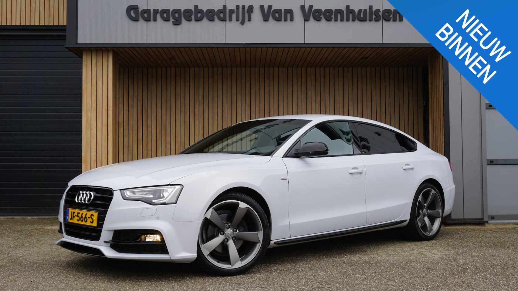 Audi A5 Sportback - 1.8 TFSI 177pk 2x S-Line *Black Optik* Alcantara/Leder 19inch Rotor Xenon A-Camera *Suzuka - AutoWereld.nl