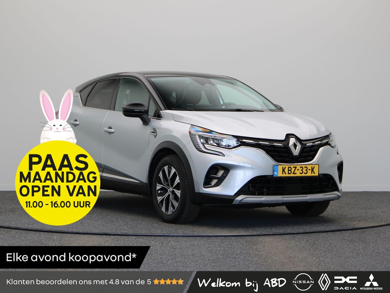 Renault Captur - 1.6 E-Tech Hybrid 145 Techno | Navigatie | Achteruitrijcamera | Parkeersensoren achter | C - AutoWereld.nl