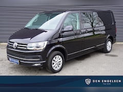 Volkswagen Transporter - 140pk Automaat L2H1 Dubele cabine 2x Schuifdeur Highline Navigatie Parkeersensoren Cruise