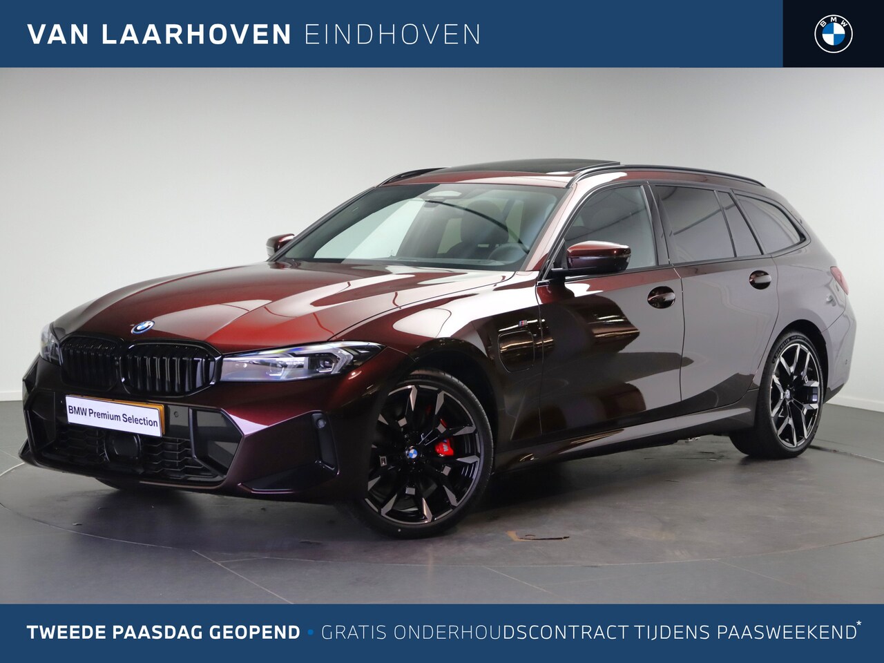 BMW 3-serie Touring - 330e High Executive M Sport Automaat / Panoramadak / Trekhaak / Sportstoelen / Adaptieve L - AutoWereld.nl