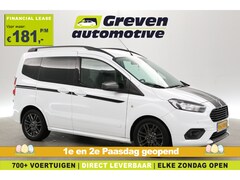 Ford Transit Courier - 1.5 TDCI Sport 100PK 6-bak | 2xSchuifdeur | Airco | Camera | Carplay | Striping | Stoelver