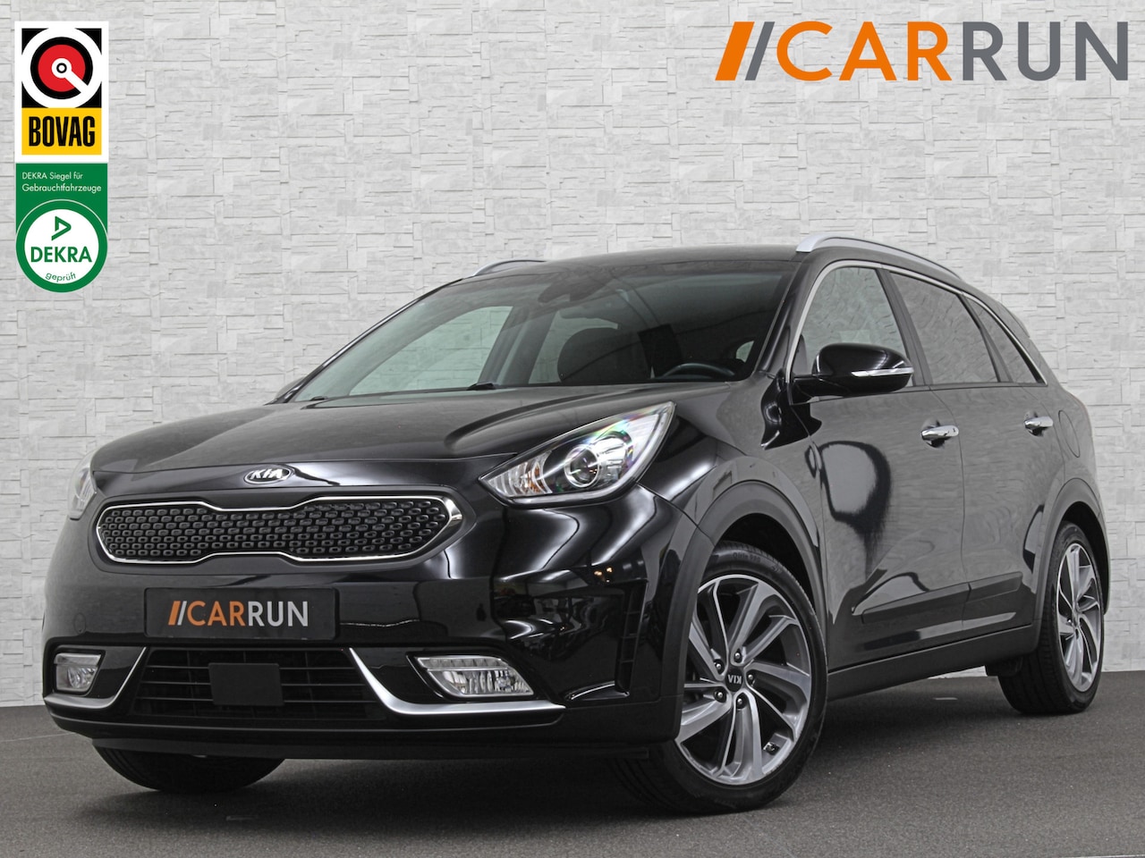Kia Niro - 1.6 GDi Hybrid | Origineel NL | Trekhaak | ACC | Leder | Stuurverwarming | Stoelverwarming - AutoWereld.nl