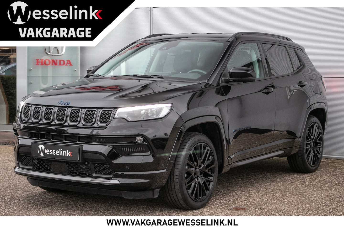 Jeep Compass - 4xe 240 Plug-in Hybrid Electric S | leder | Apple cp/Android auto - AutoWereld.nl
