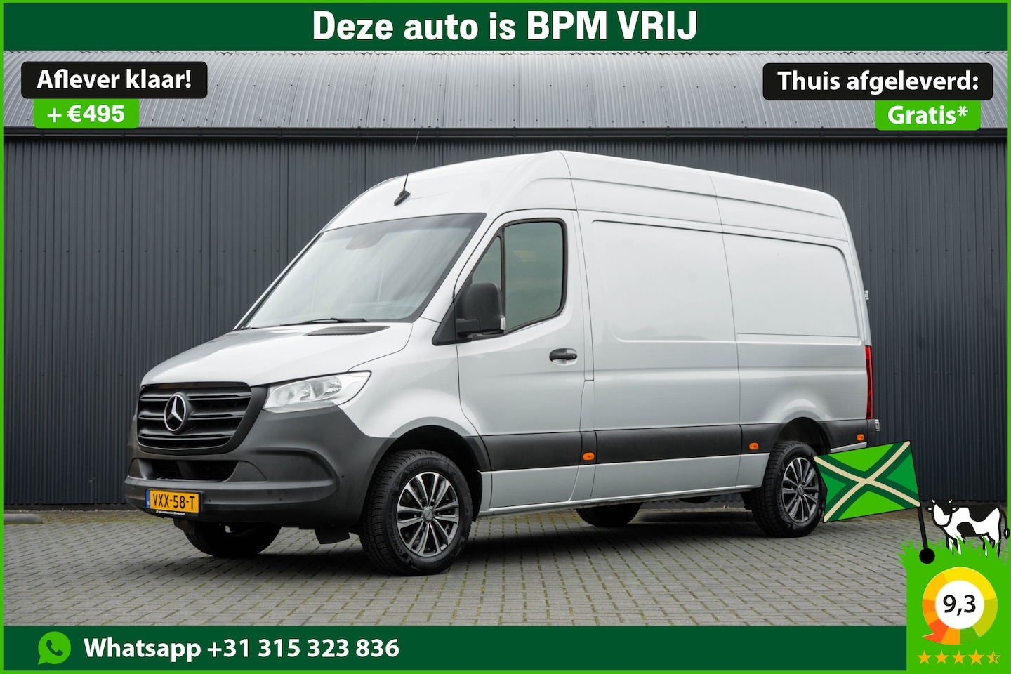 Mercedes-Benz Sprinter - 316CDI L2H2 | 163 PK | Climatronic | 3-Zits - AutoWereld.nl