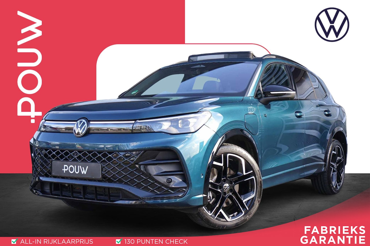 Volkswagen Tiguan - 1.5 eHybrid 272pk DSG R-Line Edition | Trekhaak | Panoramadak | Harman Kardon - AutoWereld.nl