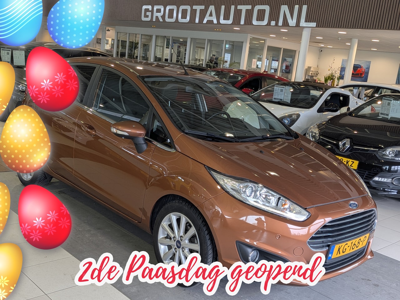Ford Fiesta - 1.0 EcoBoost Titanium Airco, Cruise Control, Stuurbekrachtiging - AutoWereld.nl
