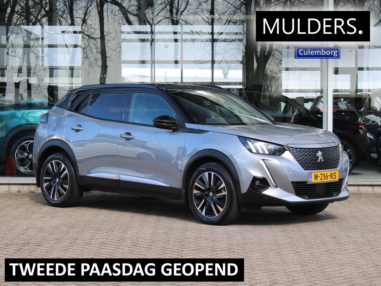 Peugeot e-2008 - EV GT Pack 50 kWh | Camera/Stoelverwarming/Navi/Adaptive Cruise - AutoWereld.nl