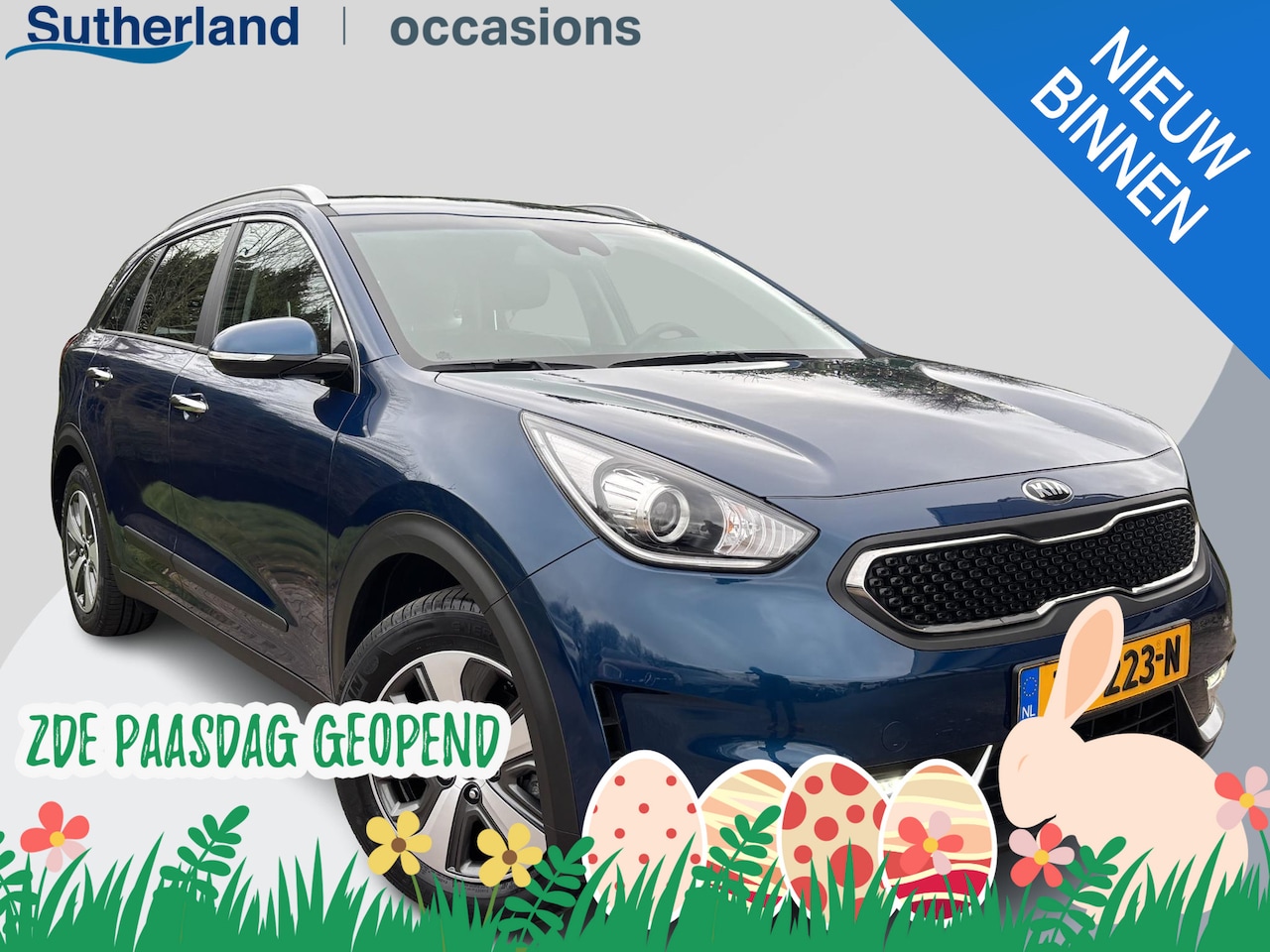 Kia Niro - 1.6 GDi Hybrid DynamicLine | 141pk | NAVI | Cimate Control | Cruise Control |  50.000 KM ! - AutoWereld.nl