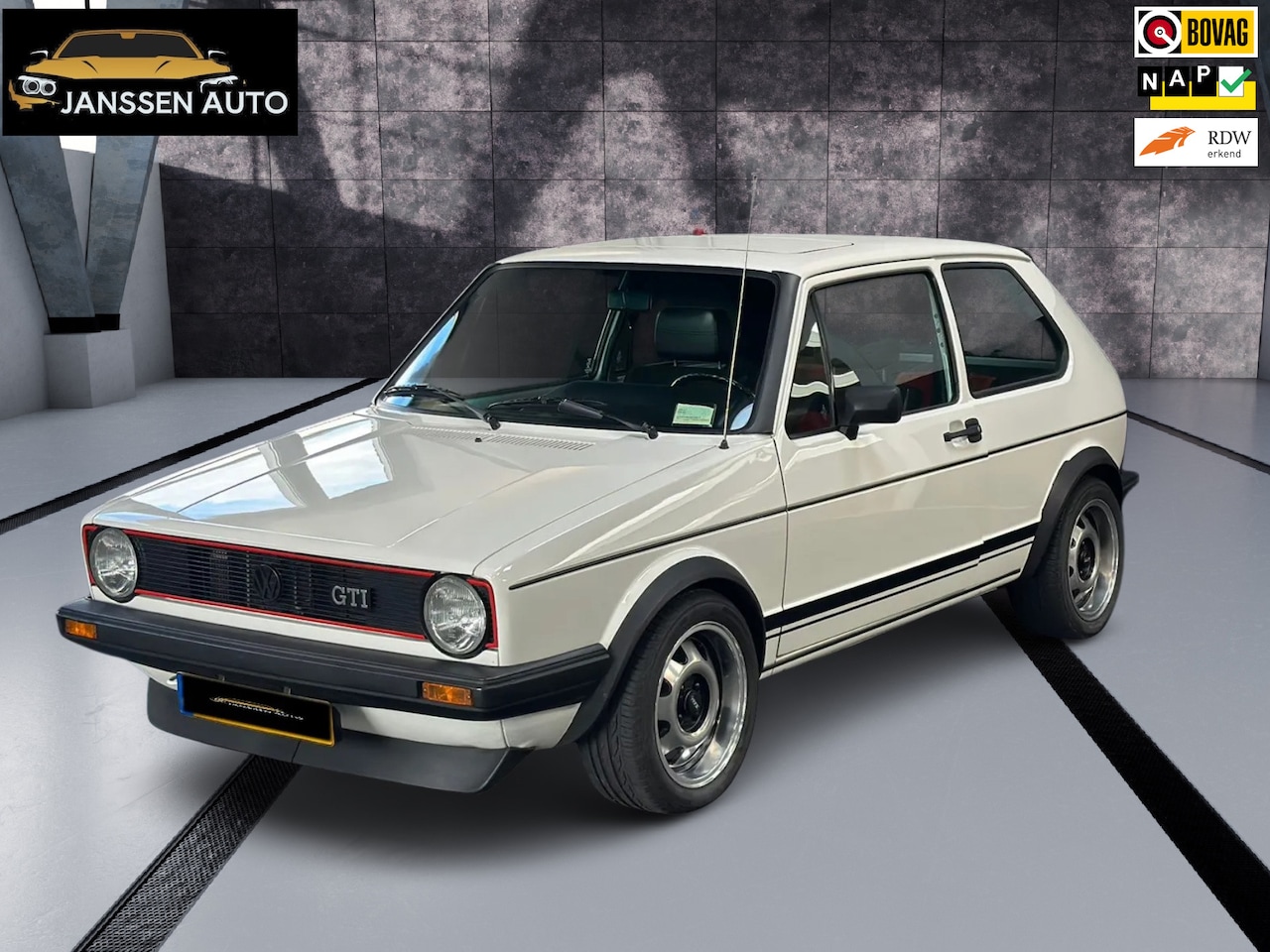 Volkswagen Golf - 1.8 GTI | Zeer Goede Staat | Gerestaureerd | NL Auto | ATS Velgen | Schuif/kanteldak - AutoWereld.nl