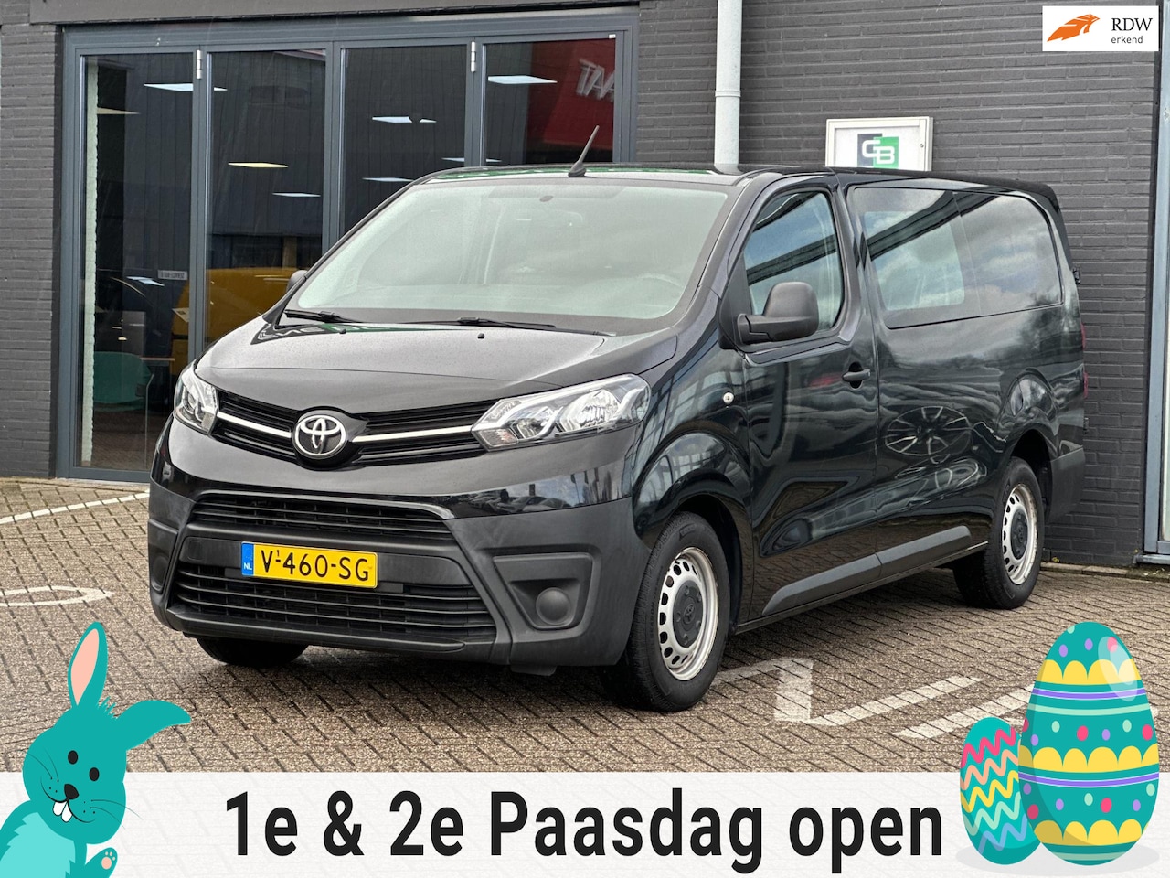 Toyota PROACE Long Worker - 1.6 D-4D Cool Comfort DC/6-PERS/CAMERA/MARGE AUTO!! - AutoWereld.nl