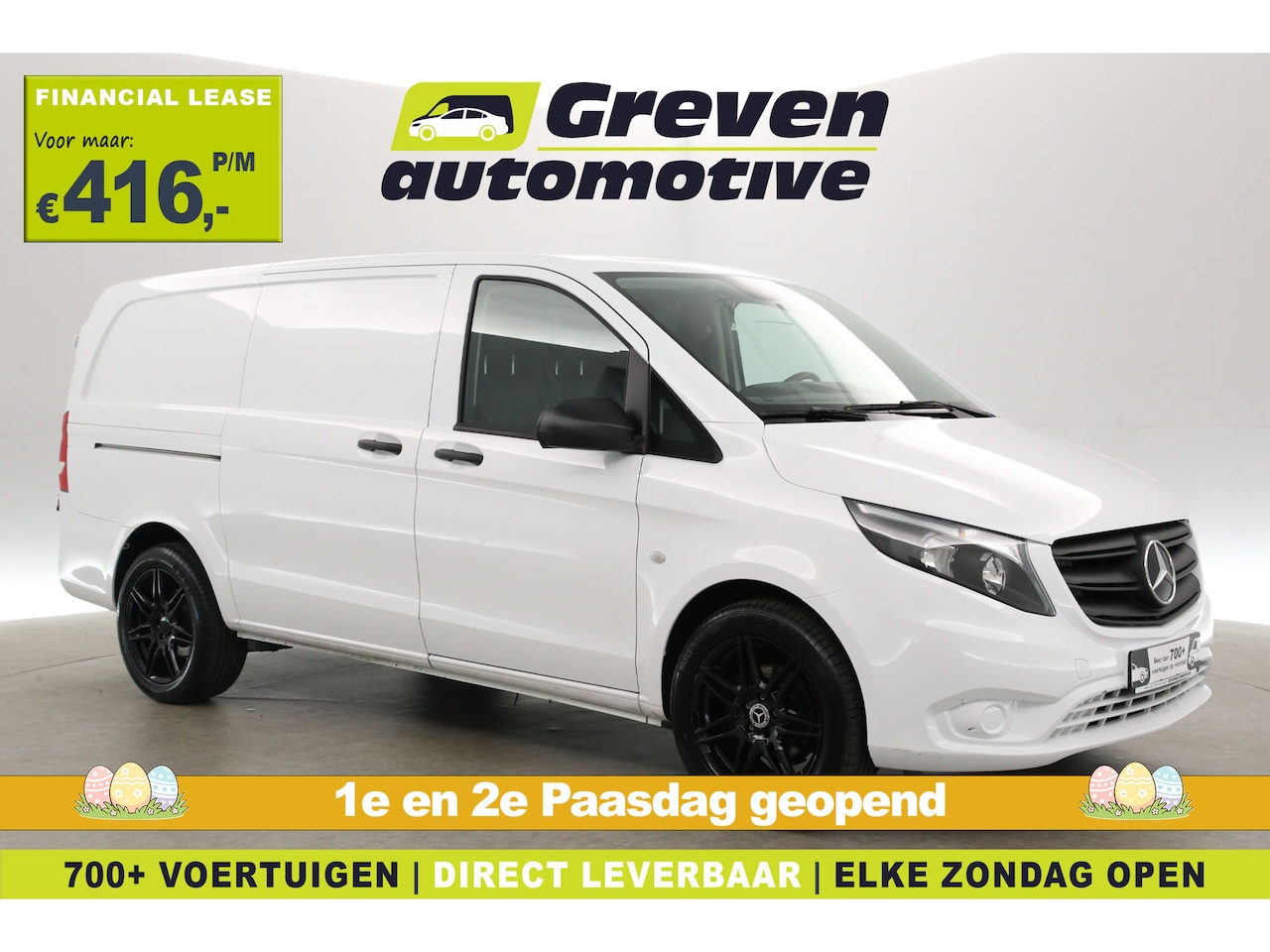 Mercedes-Benz Vito - 114 CDI Lang | Aut. | Airco | Adap. Cruise | Camera | 3 Zits | Trekhaak | Carplay | Navi - AutoWereld.nl