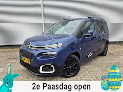 Citroën Berlingo - 1.2 PureTech Shine Automaat, Panorama, camera, Navigatie/Carplay/Android, Trekhaak, Stoelv
