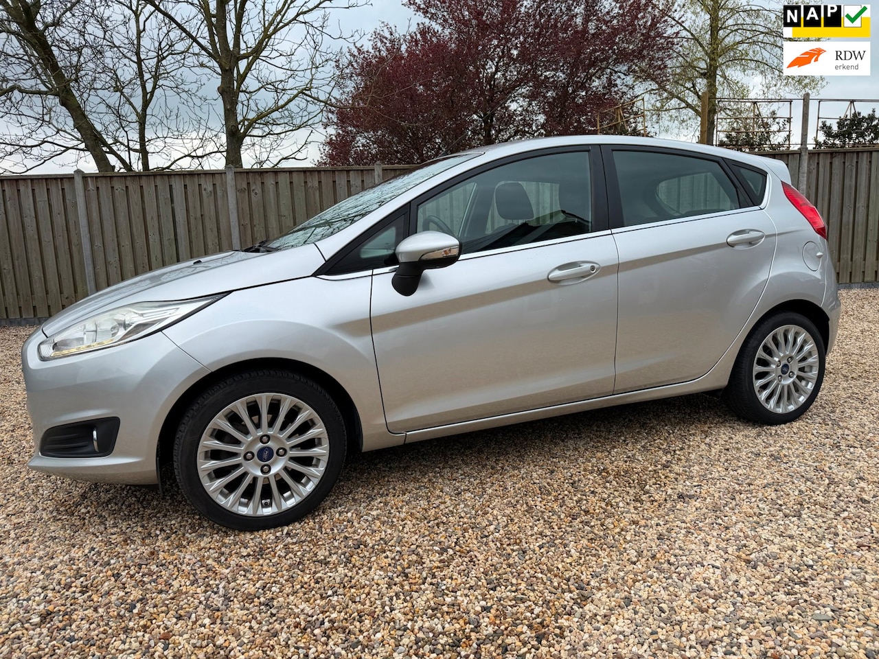 Ford Fiesta - 1.0 EcoBoost Titanium Airco Origineel Nederlandse auto !!! - AutoWereld.nl
