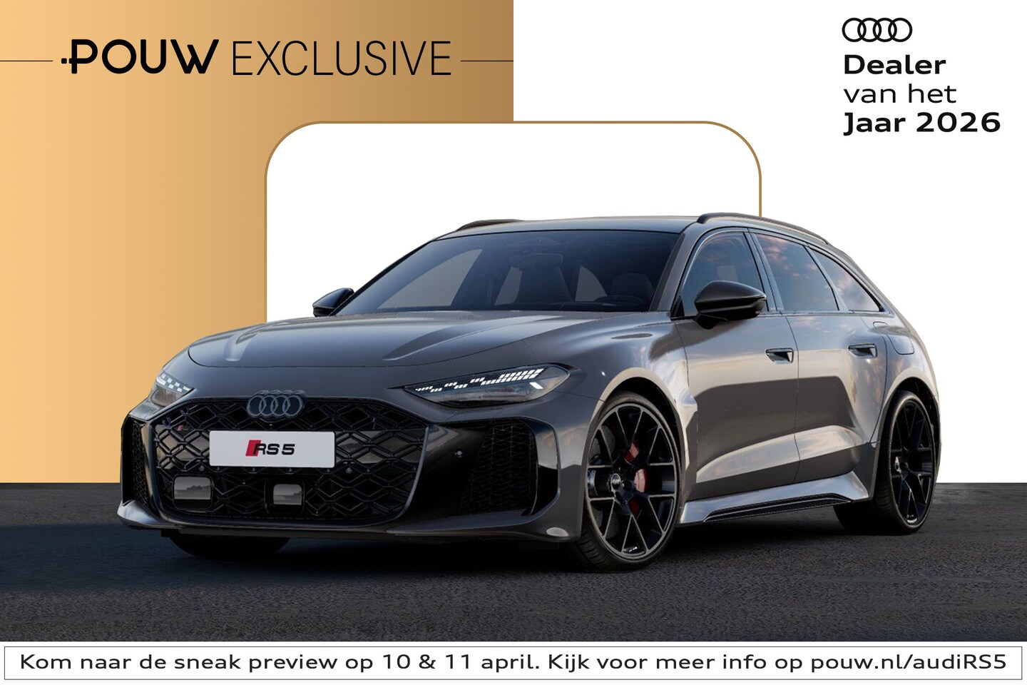 Audi RS5 - Avant 2.9 e-hybrid 639pk quattro | 21" Velgen | Panoramadak - AutoWereld.nl