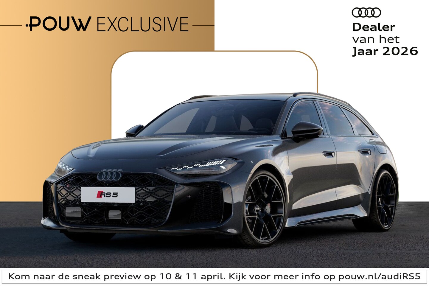 Audi RS5 - Avant 2.9 e-hybrid 639pk quattro | Panoramadak | RS Keramische Remmen - AutoWereld.nl