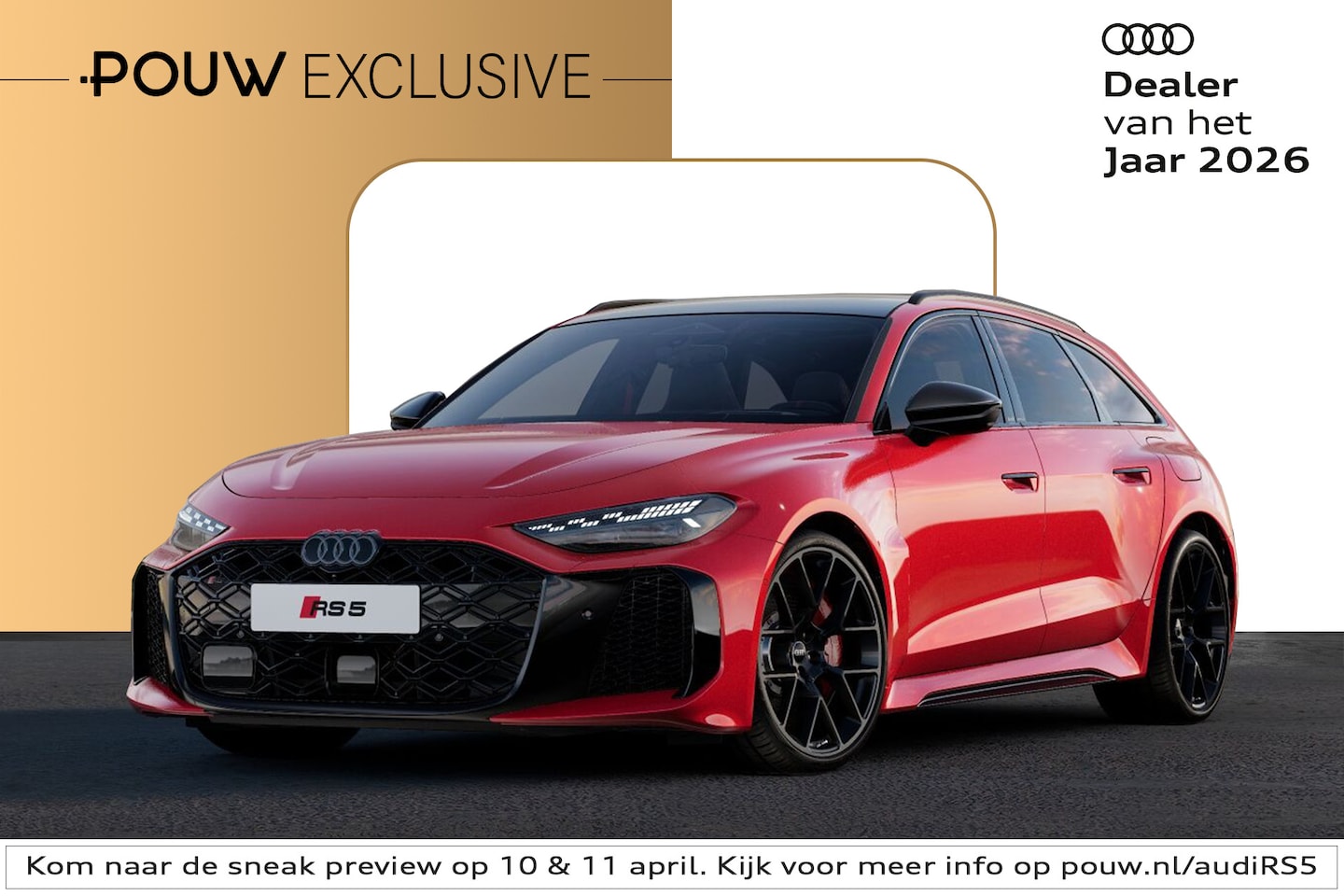 Audi RS5 - Avant 2.9 e-hybrid 639pk quattro | Panoramadak | RS Keramische Remmen - AutoWereld.nl