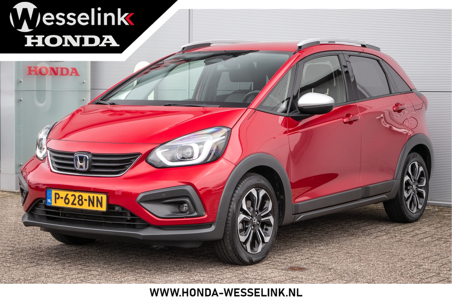 Honda Jazz - 1.5 e:HEV Crosstar - Nav | Ad. cruise | Cam | Dealerond. 1ste eig. - AutoWereld.nl
