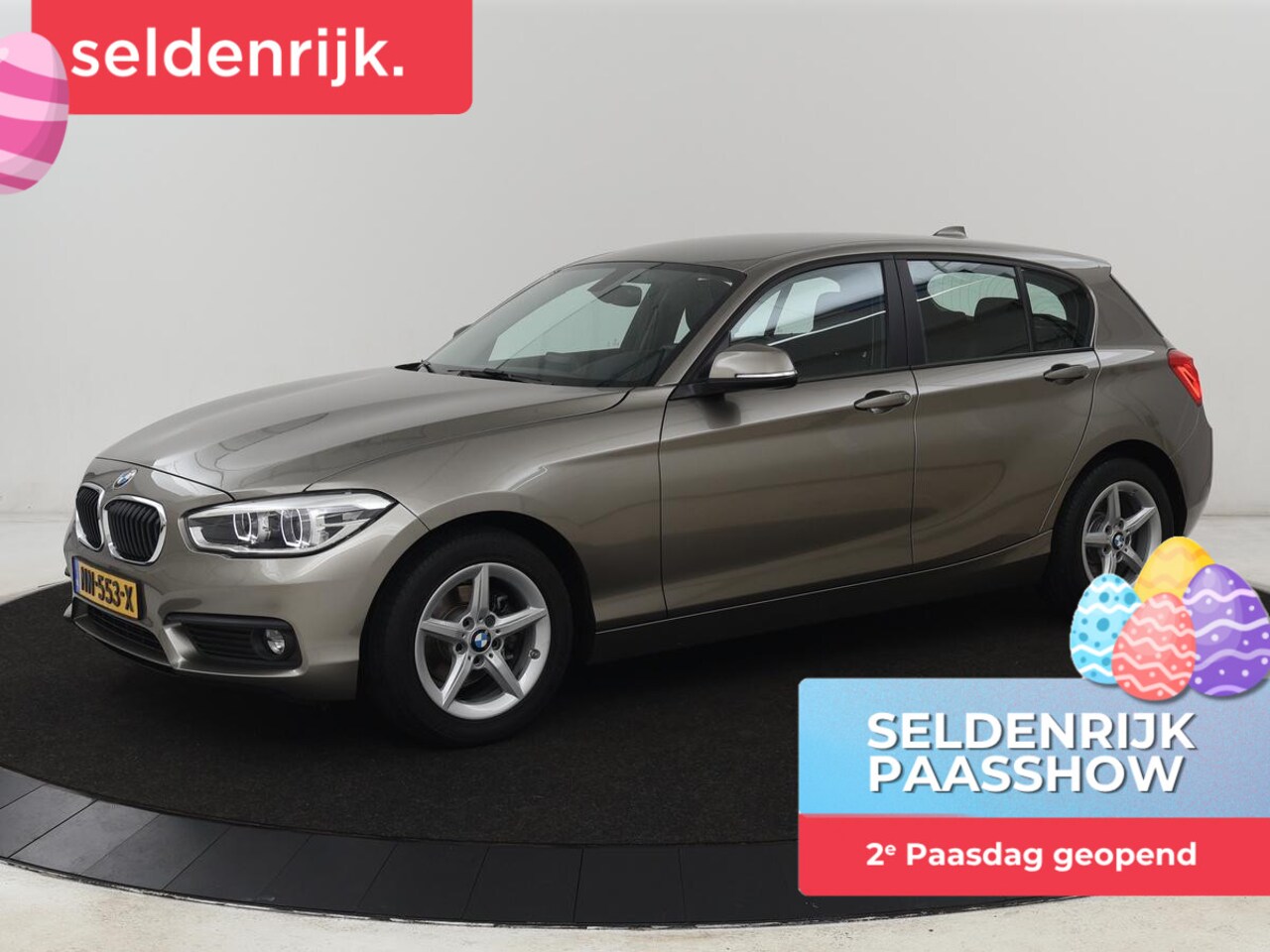 BMW 1-serie - 118i Executive | 65.200km NAP | 1e eigenaar | Full LED | Trekhaak | Navigatie | Climate co - AutoWereld.nl