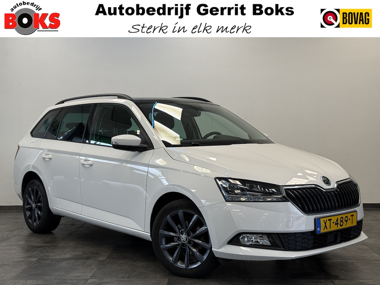 Skoda Fabia Combi - 1.0 Business Edition Panoramadak Carplay Full-led ! 2e Paasdag geopend van 12.00 tot 17:00 - AutoWereld.nl