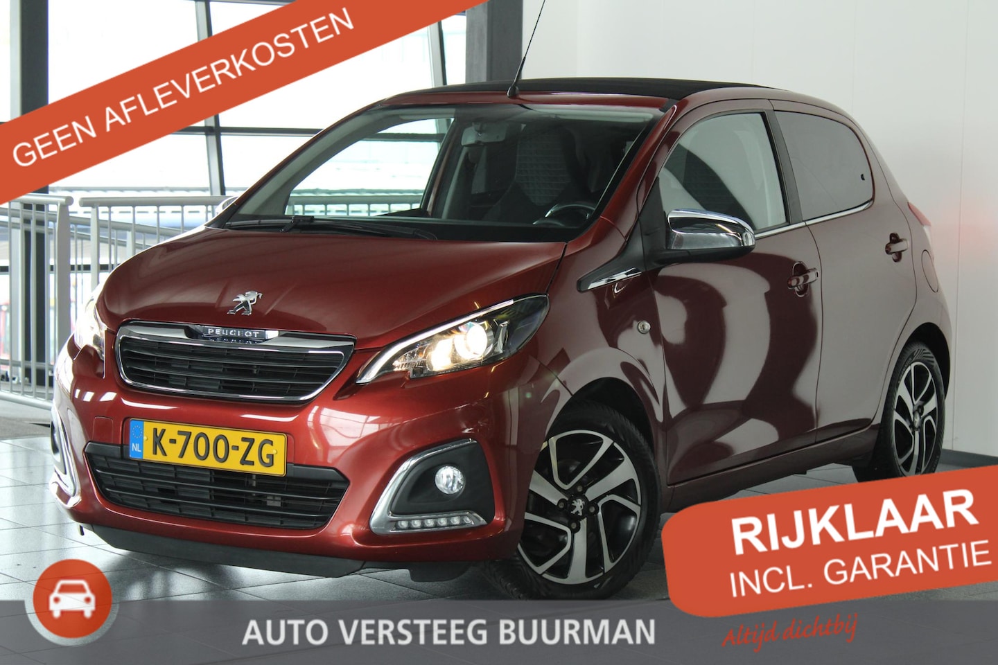 Peugeot 108 - 1.0 e-VTi Allure TOP! Elektr. Vouwdak, ClimateControl, Applecarpl./Andr. Auto - AutoWereld.nl