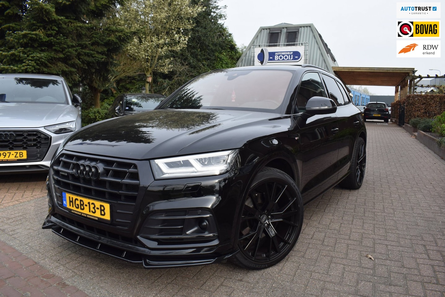 Audi Q5 - 55 TFSI E QUATTRO S-LINE/LUCHTVERING/TREKHAAK/PANO-DAK/ADAP CRUISE/AIRCO-ECC/NAVI/XENON/PD - AutoWereld.nl