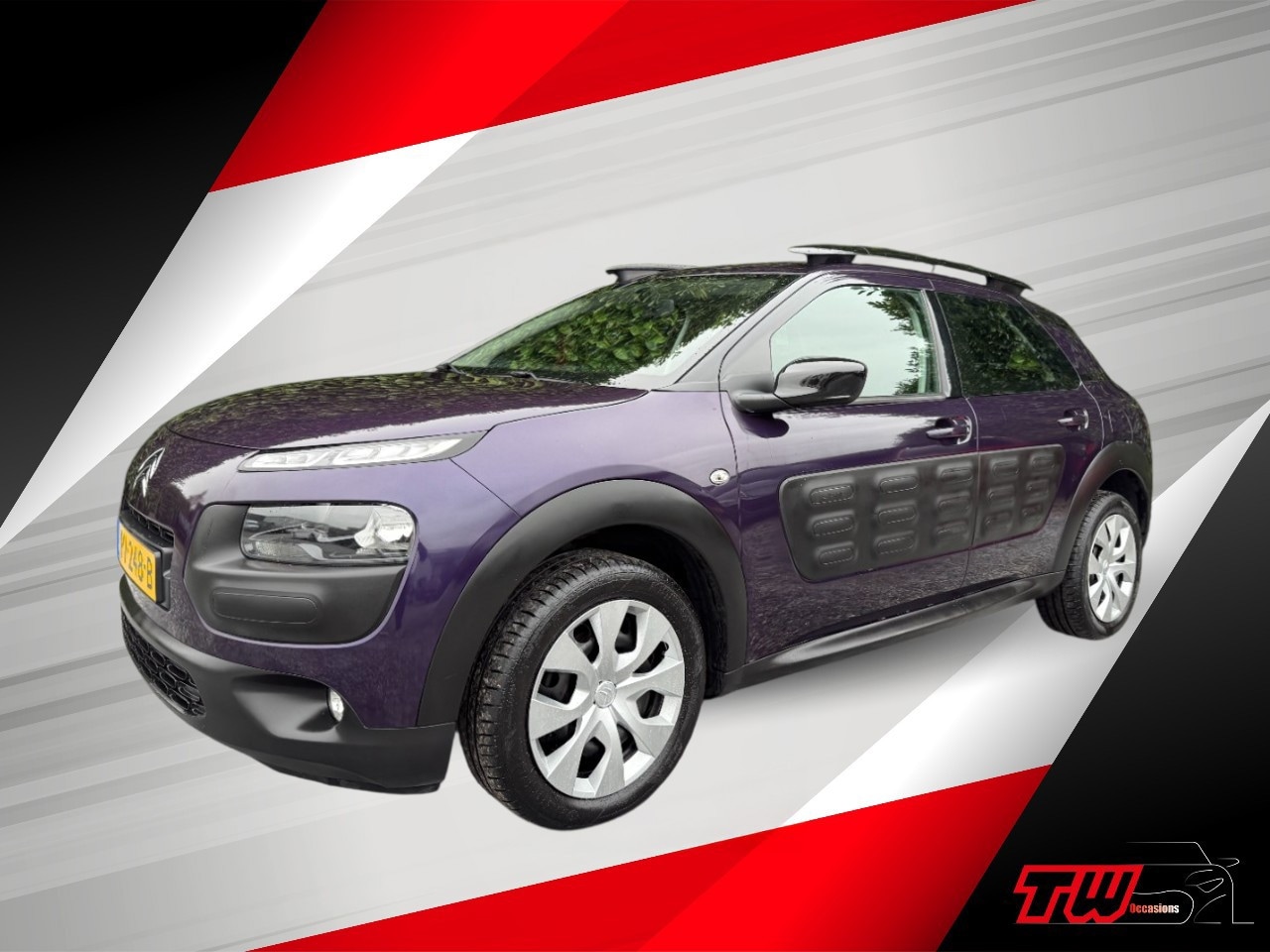 Citroën C4 Cactus - 1.2 PureTech Feel|DB-RIEM VERV|CRUISE|NAVI|TREKHAAK - AutoWereld.nl