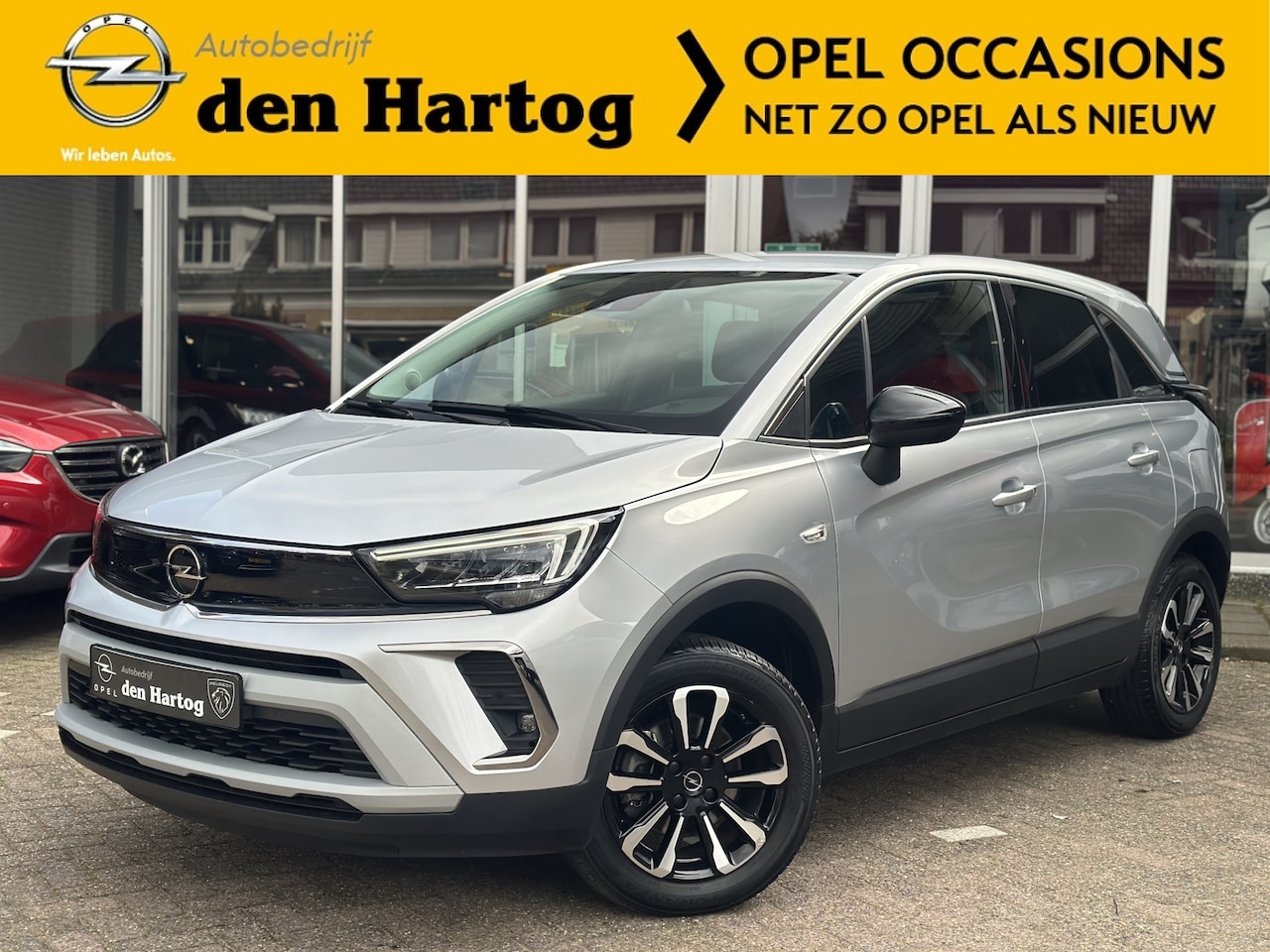 Opel Crossland - 1.2 Turbo Elegance 110PK Turbo Navigatie/Camera/ECC. - AutoWereld.nl