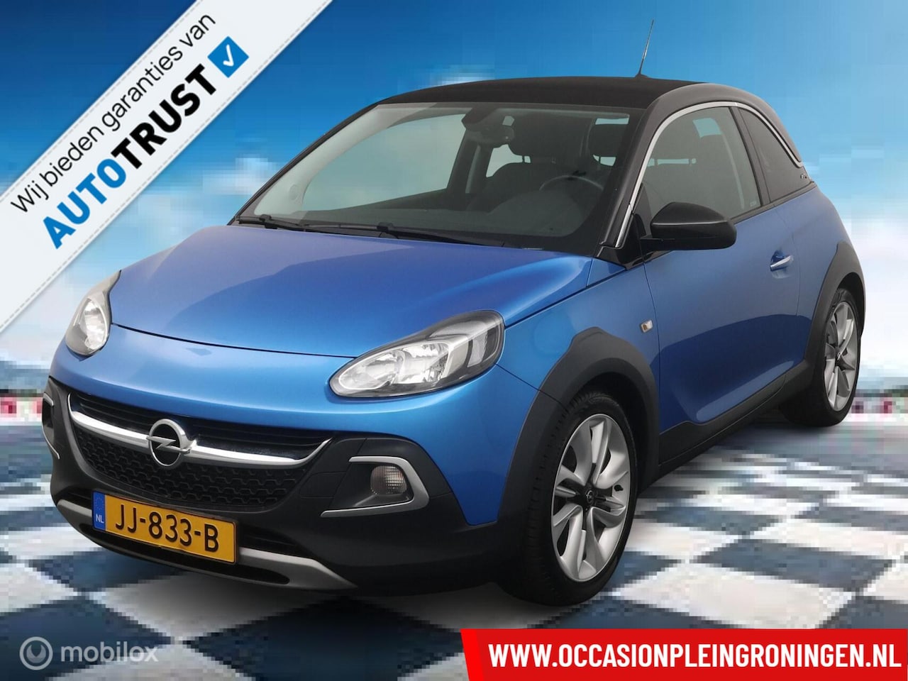 Opel ADAM - 1.0 Turbo Rocks Favourite Cabrio Dak - AutoWereld.nl
