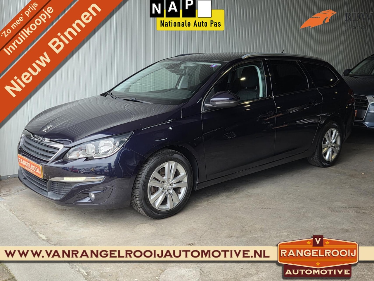 Peugeot 308 SW - 1.2 PT Blue Lease Executive, trekh., pano, camera, pdc v+a, 16" lmv - AutoWereld.nl