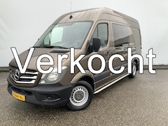 Mercedes-Benz Sprinter - 313 2.2 CDI L2H2(Motor Probleem Aanhanger) Dub Cab 6 Zits Airco Trekhaak 2000 kg & Opstap