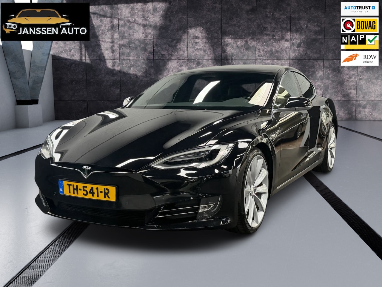 Tesla Model S - 100D Performance | Ludicrous + 681 PK | Stoelkoeling | Carbon | Premium geluid | Premium S - AutoWereld.nl