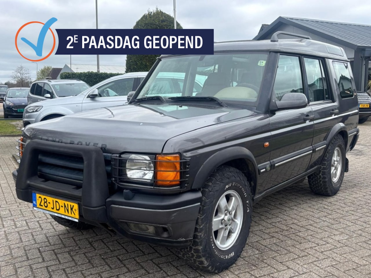 Land Rover Discovery - 2.5 TD5 2002 Geel Kenteken Automaat Youngtimer - AutoWereld.nl