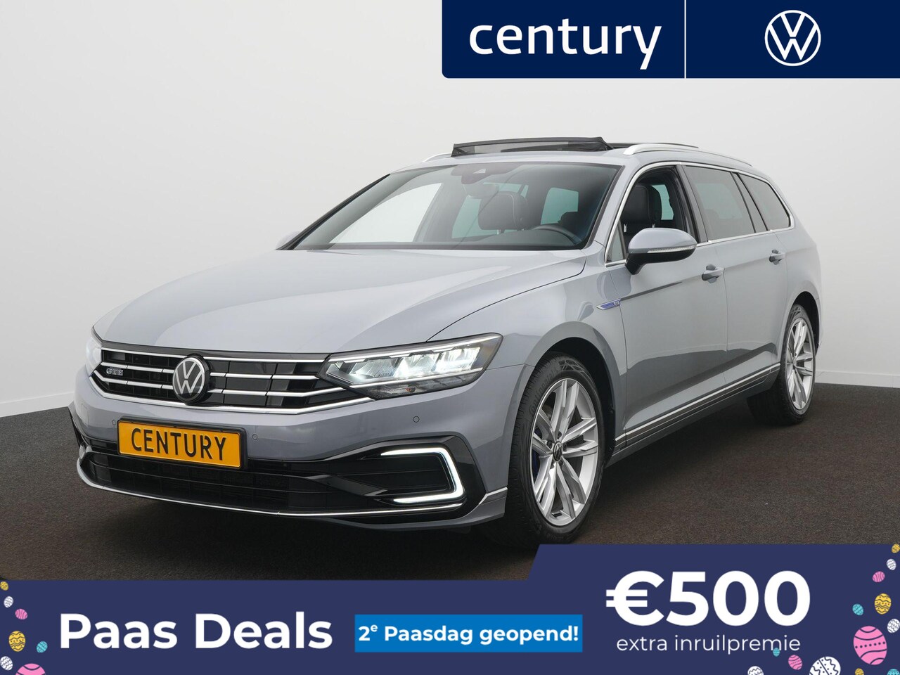 Volkswagen Passat - 1.4 TSI 218Pk Automaat PHEV GTE Business Pano-Dak / Leder / Camera - AutoWereld.nl
