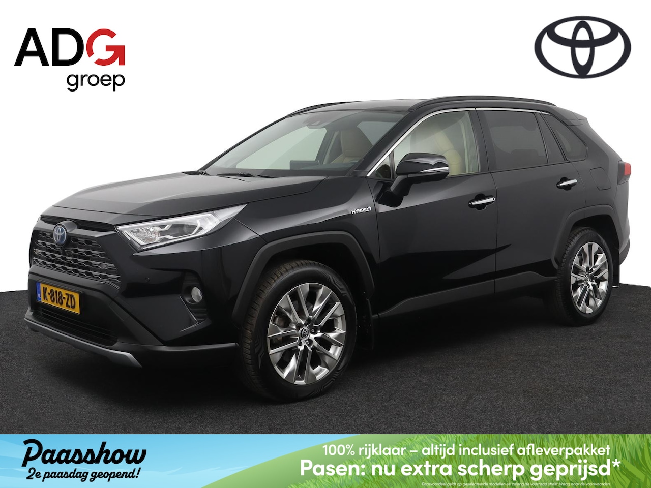 Toyota RAV4 - 2.5 Hybrid AWD Executive Lederen Bekleding | Trekhaak | Origineel Nederlands - AutoWereld.nl