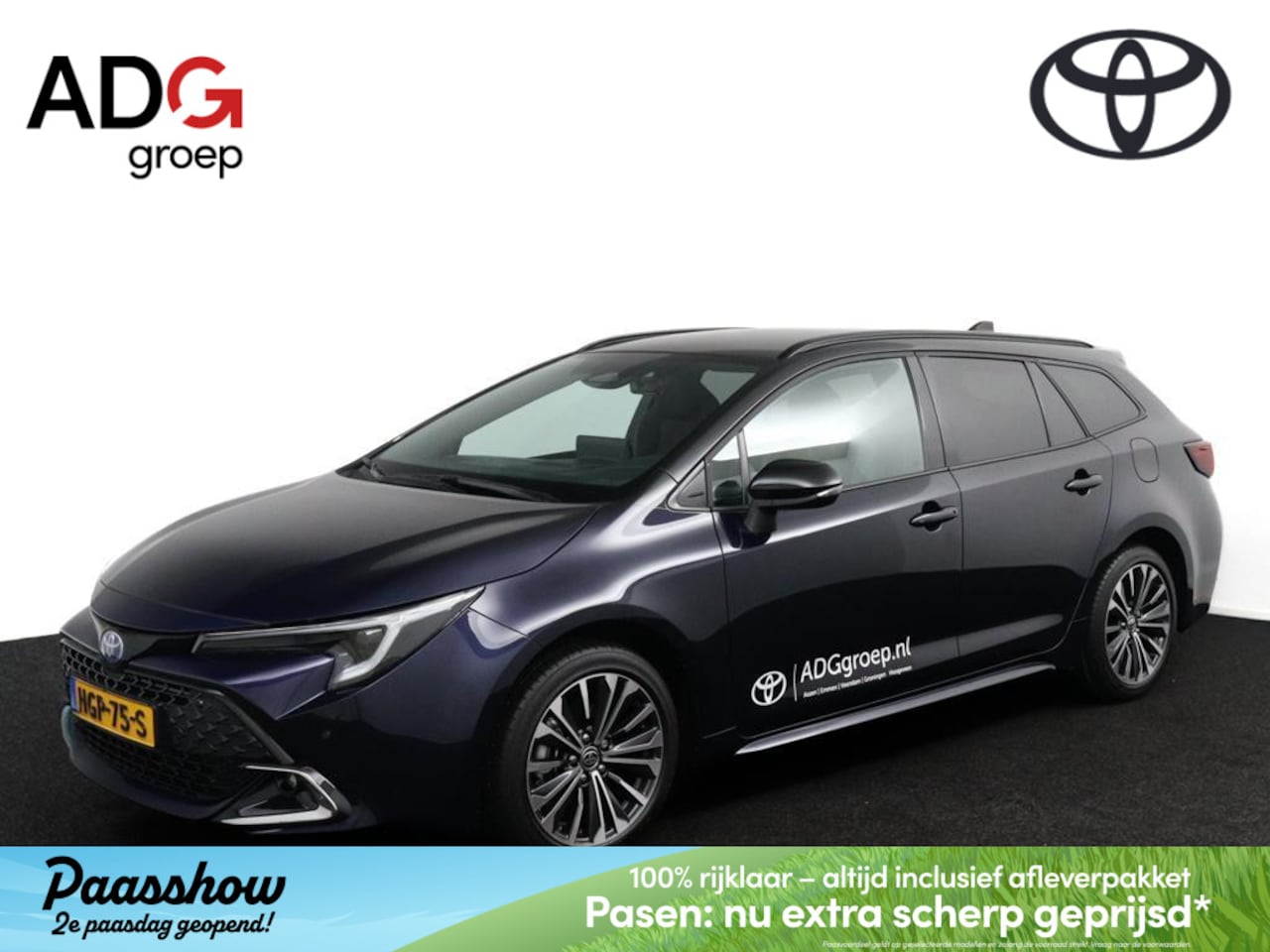 Toyota Corolla Touring Sports - Hybrid 140 Business Plus Bi-Tone| Stoelverwarming | Parkeersensoren | Groot scherm navigat - AutoWereld.nl