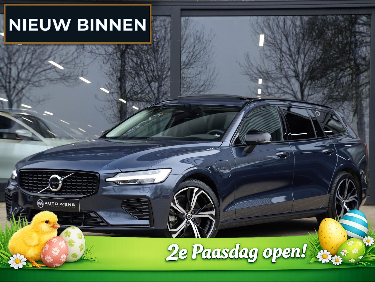 Volvo V60 - T8 AWD Ultra Dark Bowers & Wilkins Massage 360 Cam Pano - AutoWereld.nl
