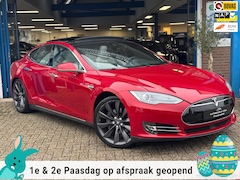 Tesla Model S - 85 Base 2014 Rood PANO NAVI Free Supercharge