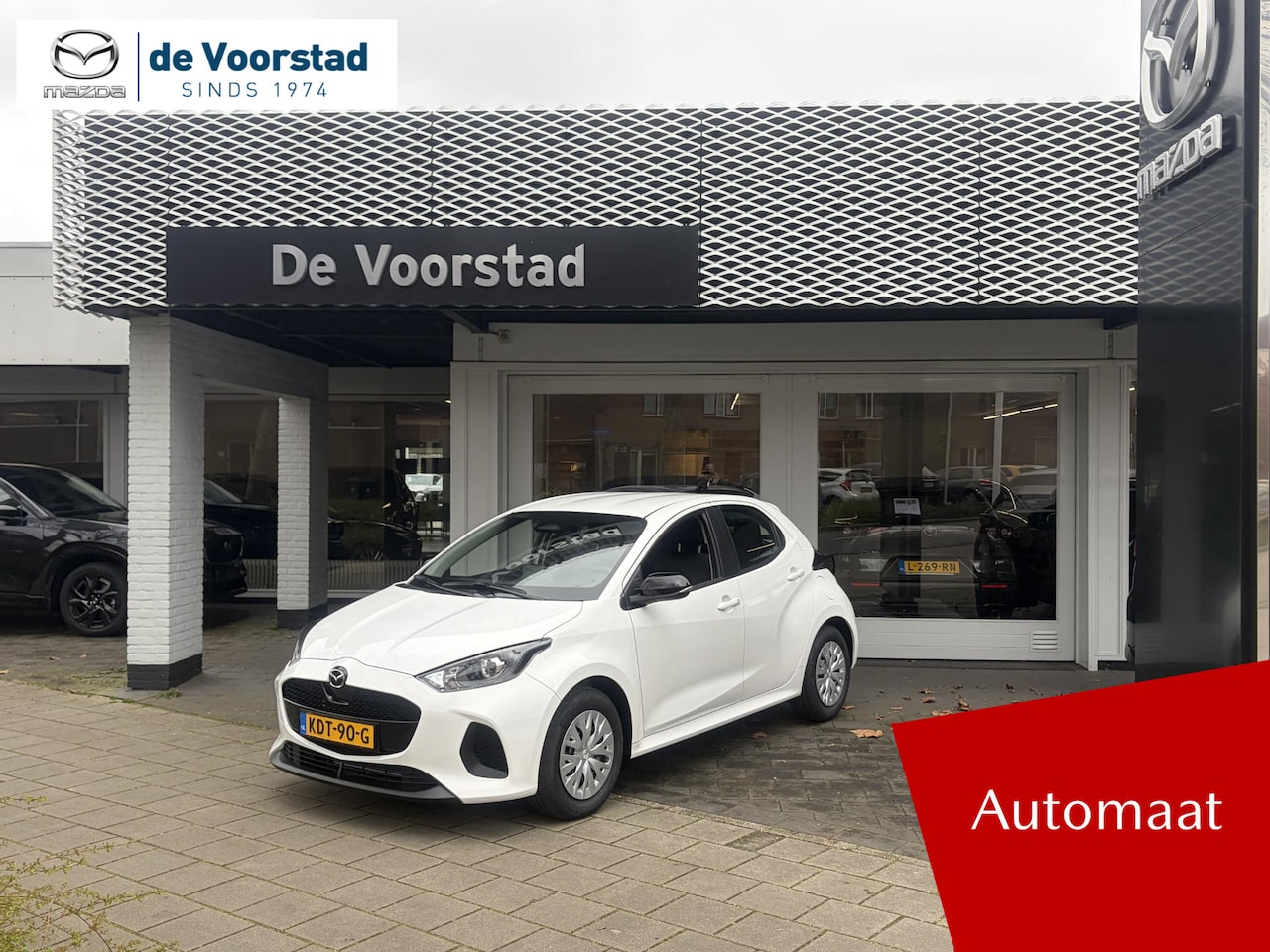 Mazda 2 Hybrid - 1.5 Prime-line Automaat | nieuwe auto !!! | nieuwprijs 28.311,= - AutoWereld.nl
