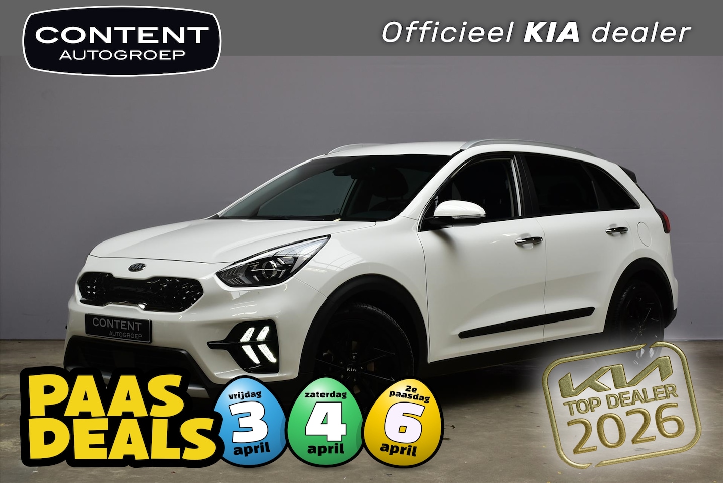 Kia Niro - 1.6 GDi Hybrid DynamicLine |Apple Carplay |18inch - AutoWereld.nl