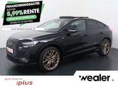 Audi Q4 Sportback e-tron - 45 quattro S Edition 82 kWh | 286 PK | SoH 100% | Trekhaak | Panoramadak | Warmtepomp | He