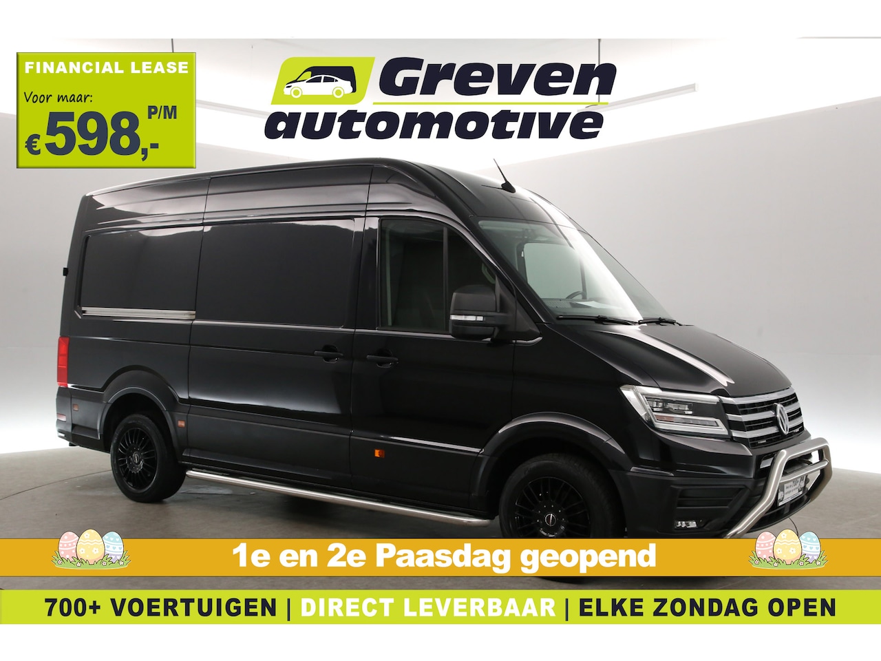 Volkswagen Crafter - 2.0 TDI Highline Exclusive L3H3 177PK | DSG | 3000kg Trekgew. | Trekhaak | Airco | Adap. C - AutoWereld.nl
